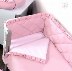 Постільний комплект Baby Veres Macaroon Raspberry (6 одиниць, 100% бавовна, 120х60 см)
